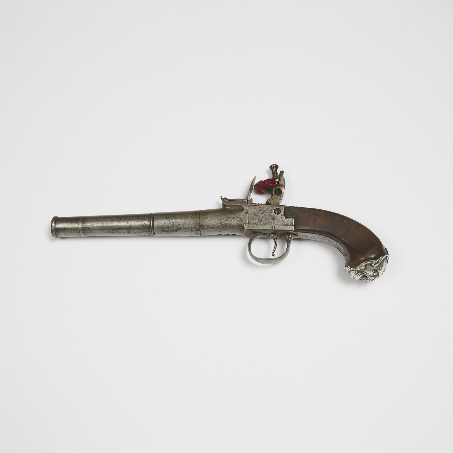 British Flint-Boxlock Pistol, Edward Newton, Grantham, early 19th century