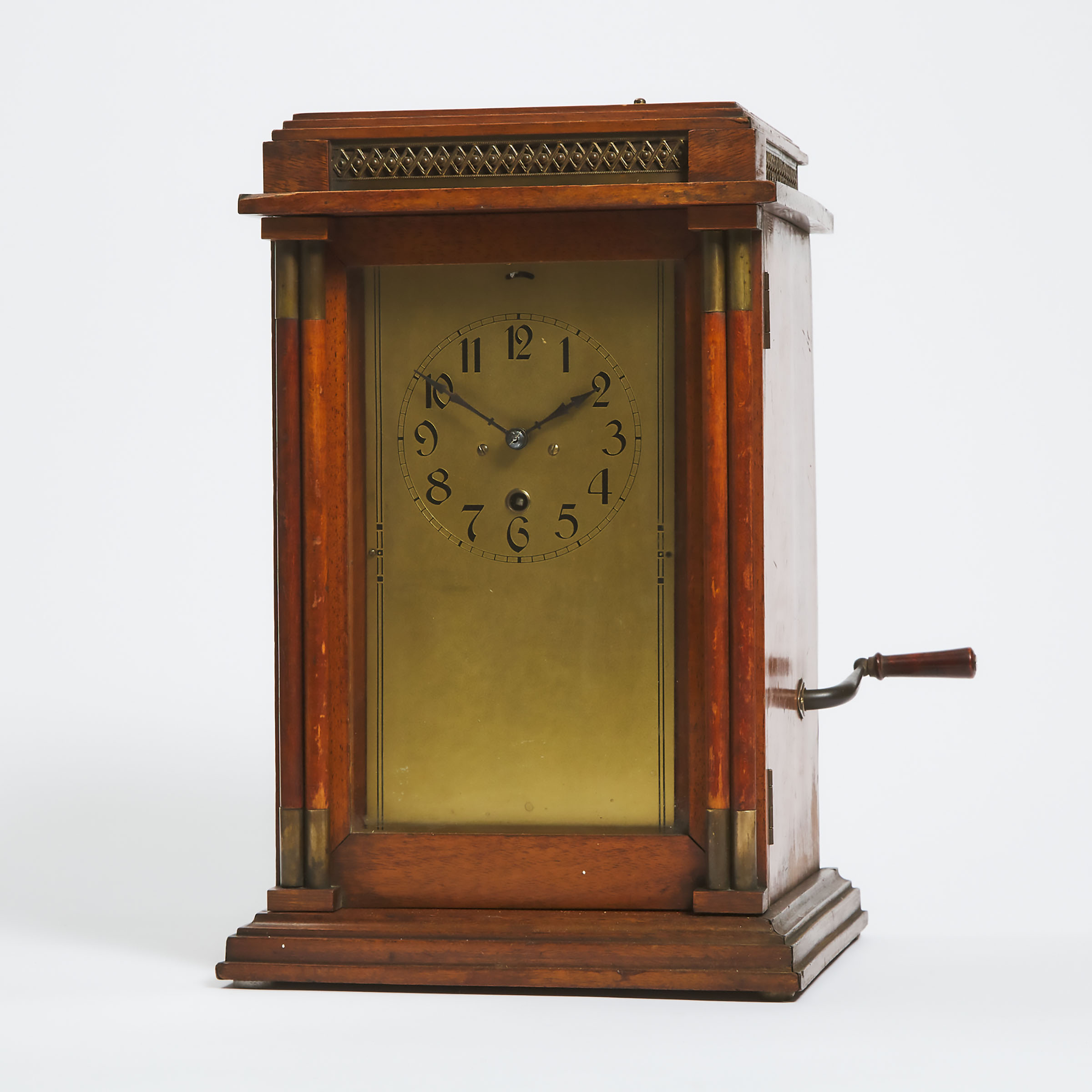 German 'Talking Clock' by Bernhard Hiller, Berlin, c.1911