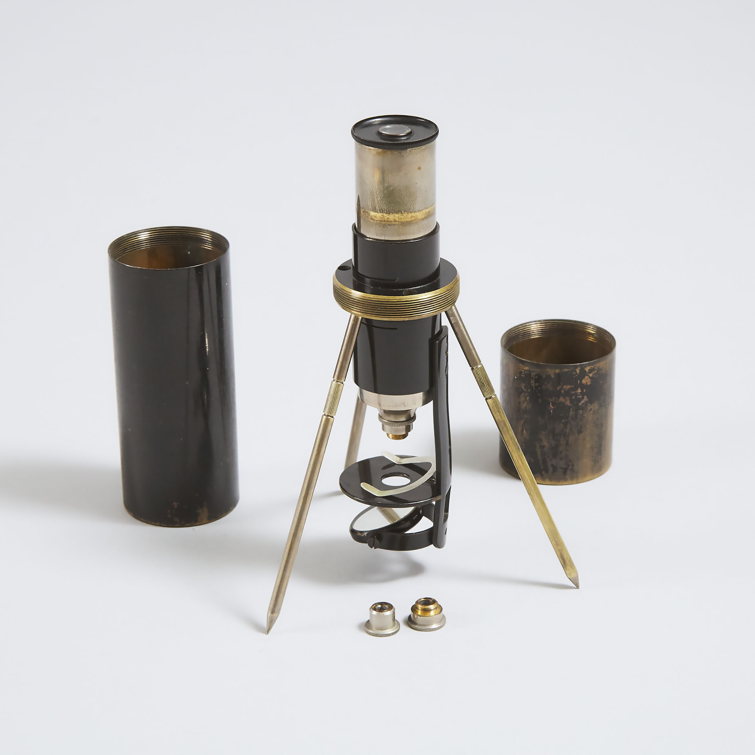 German Compound 'Junior' Field Microscope, Spindler & Hoyer, Göttingen, c.1925