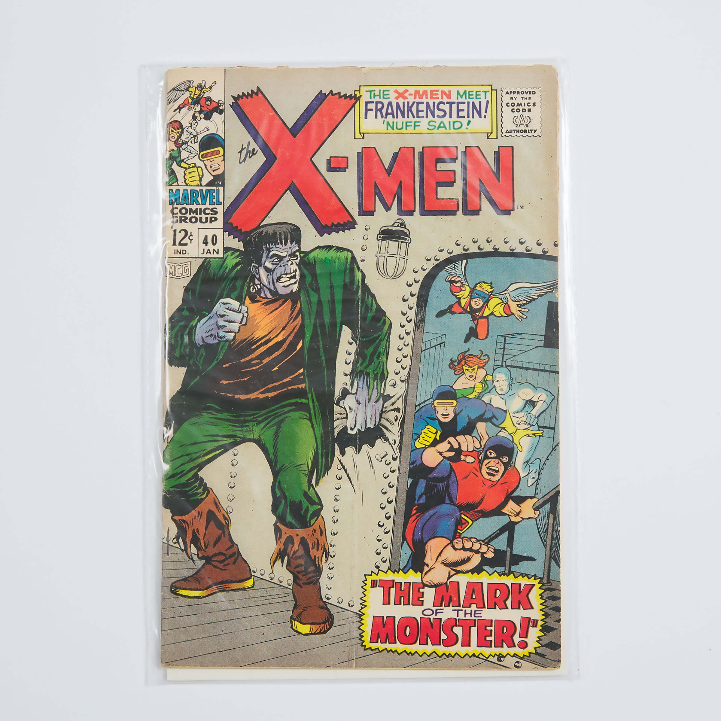 Marvel Comics Group X-Men #40, Jan. 10, 1968