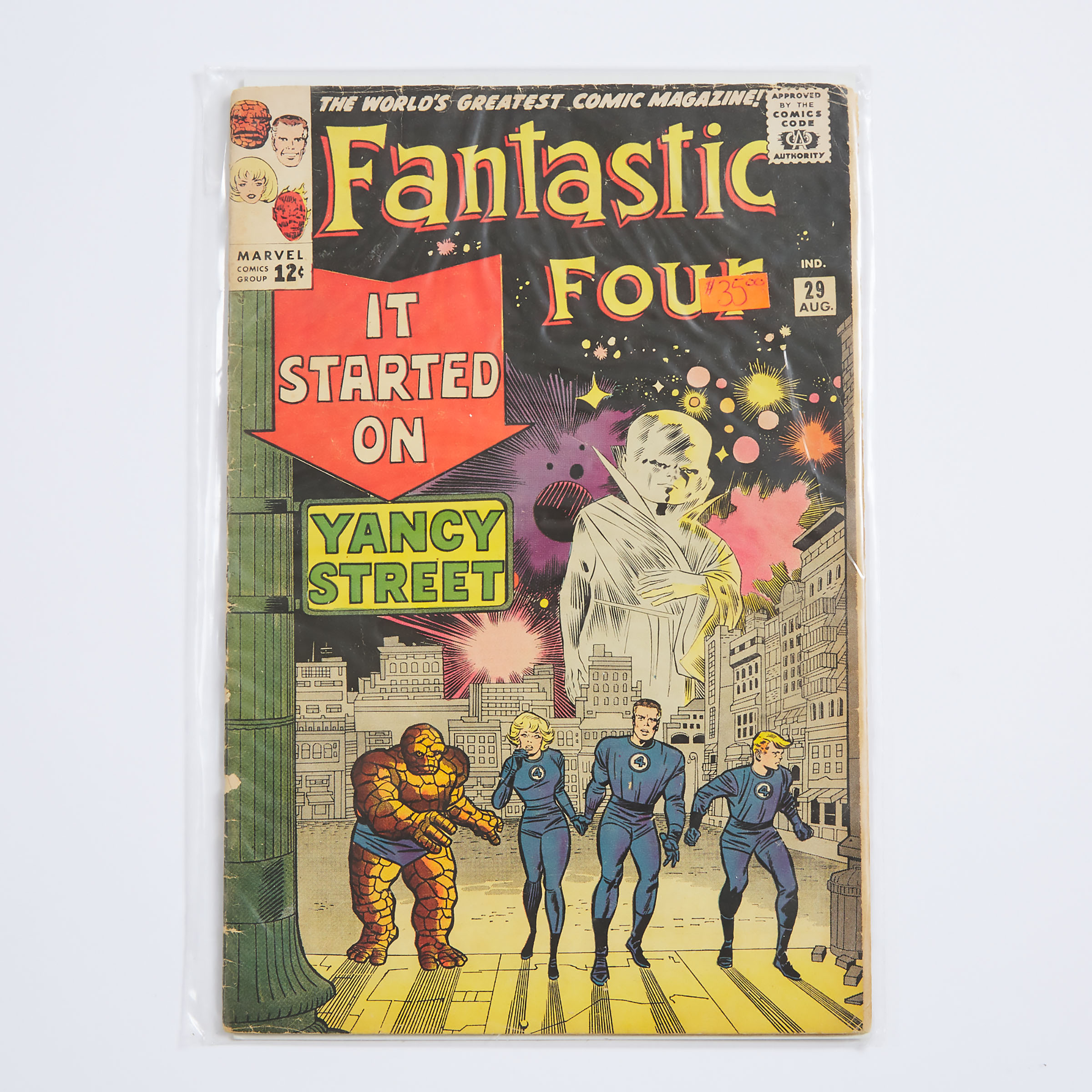 Marvel Comics Group Fantastic Four, Vol. 1, #29, August 1, 1964