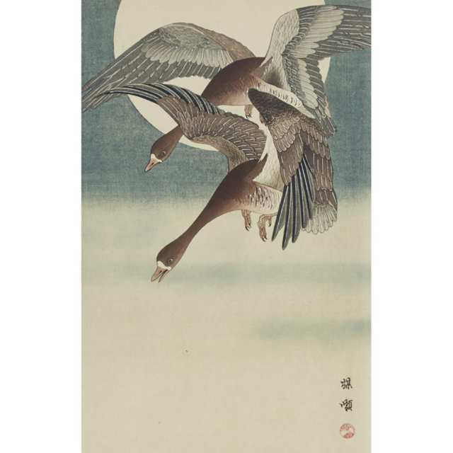 A Group of Five Japanese Woodblock Prints 