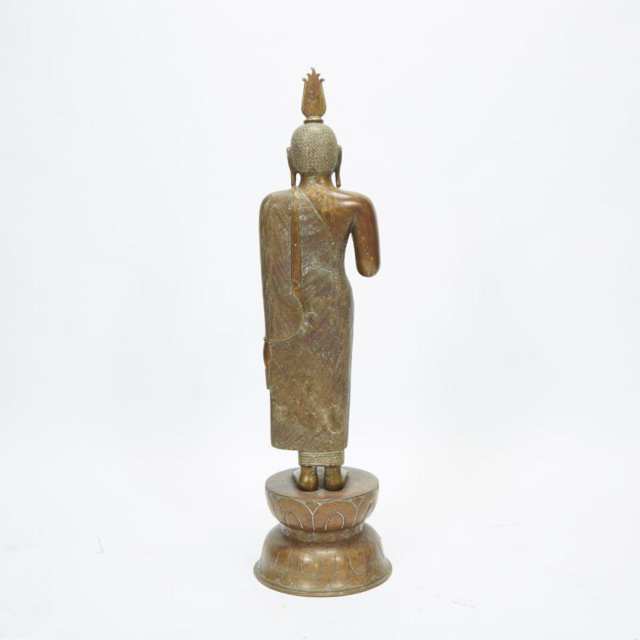 A Sri Lankan Standing Buddha Figure