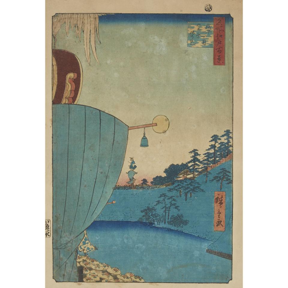 Utagawa Hiroshige (1797-1858), Sanno Festival Procession at Kojimachi
