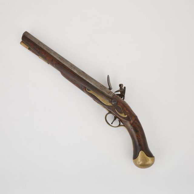 George III Royal Navy Sea Service Flintlock Pistol, c.1800