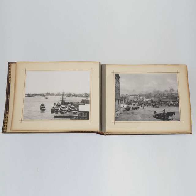 Large Victorian Diamond Jubilee Presentation Album of Photographs of New South Wales, 1897