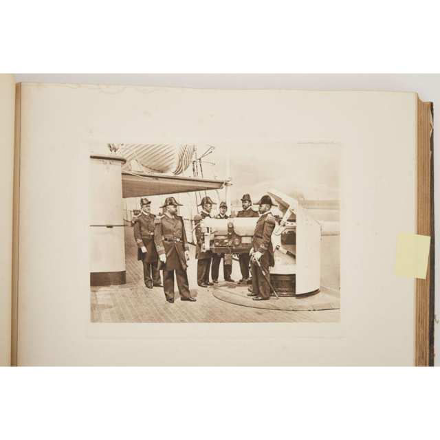 The White Star Royal Mail Steamship ‘Teutonic’ Victorian Diamond Jubilee Presentation Photograph Album, 1897