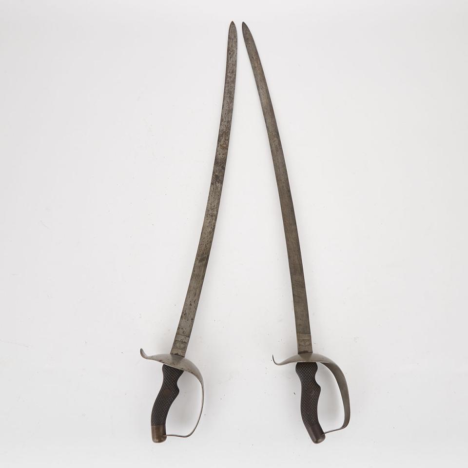 Two Spanish 1895 Pattern Trooper’s Swords, c.1900