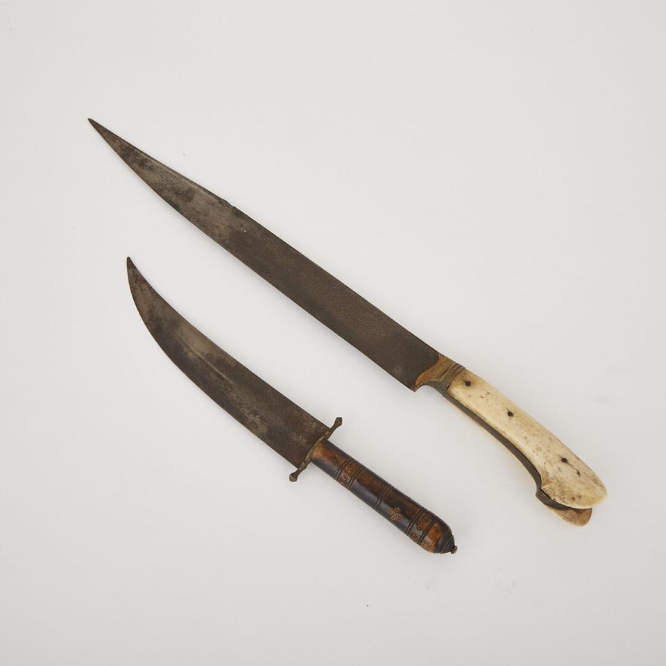 North Indian Pesh-Kabz together with another Dagger, 19th century