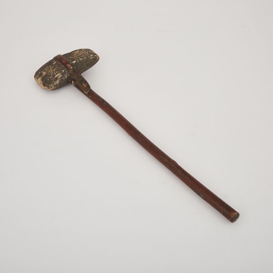 Northern Plains Indian War Club, late 19th century