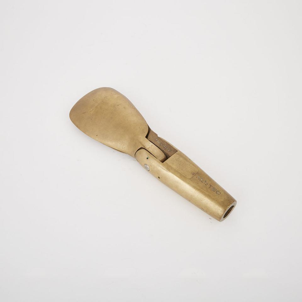 Collapsable Brass Sailboat Propeller, 20th century