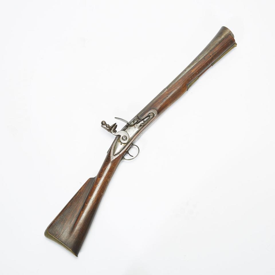 George III Coachman’s Flintlock Blunderbuss, Wilkinson, Bristol, c.1800