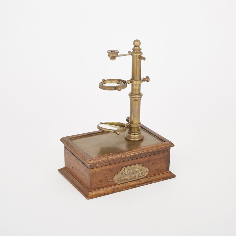 Italian Model of Darwin’s Microscope, mid 20th century