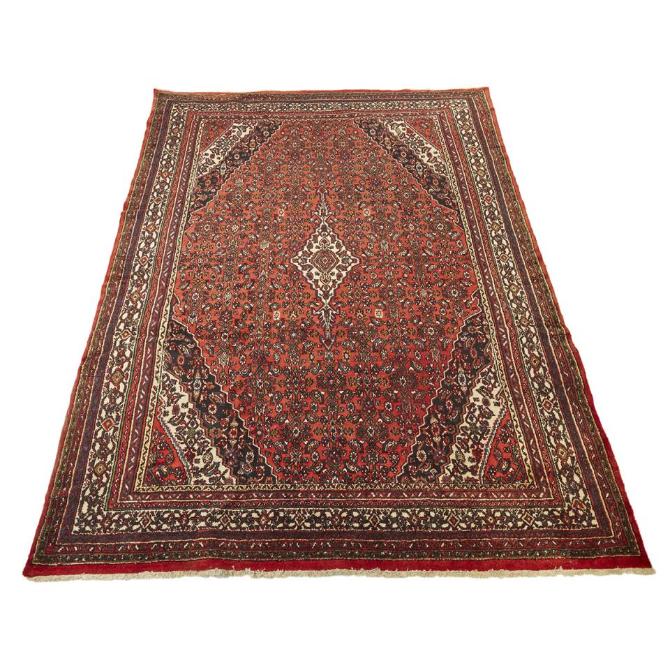 Hamadan Carpet, Persian, mid 20th century