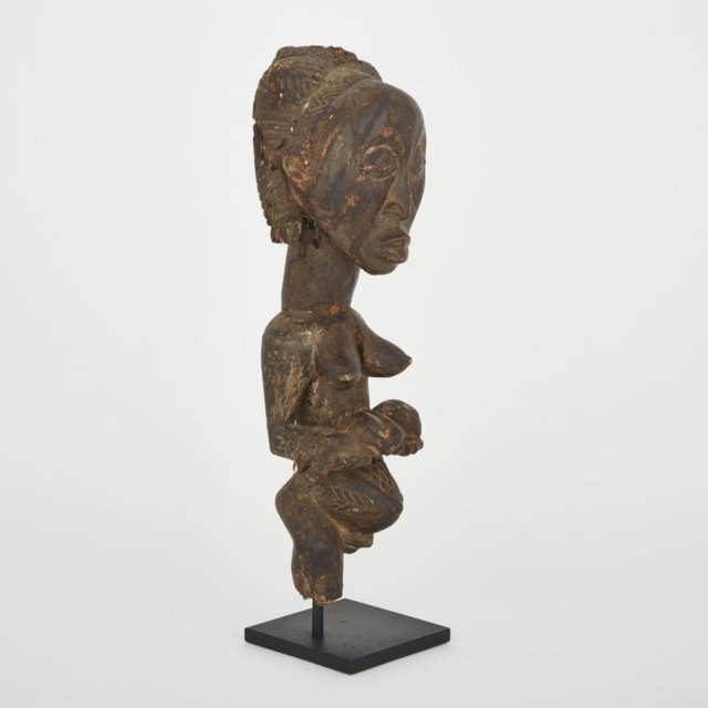 Luba Maternity Figure, Democratic Republic of Congo, Central Africa
