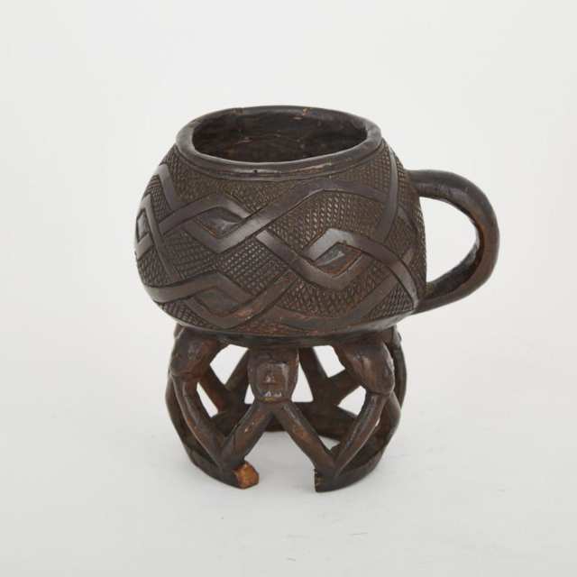 Unidentified Cup, possibly Luba, Central Africa