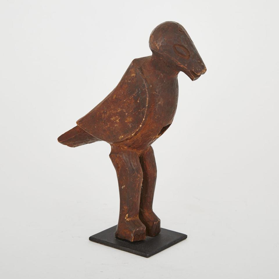 Unidentified Bird Guardian Statue, Africa