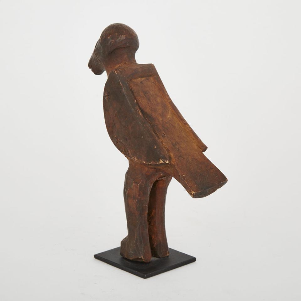 Unidentified Bird Guardian Statue, Africa