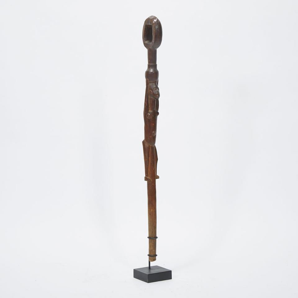 Unidentified Figural Walking Stick, Africa