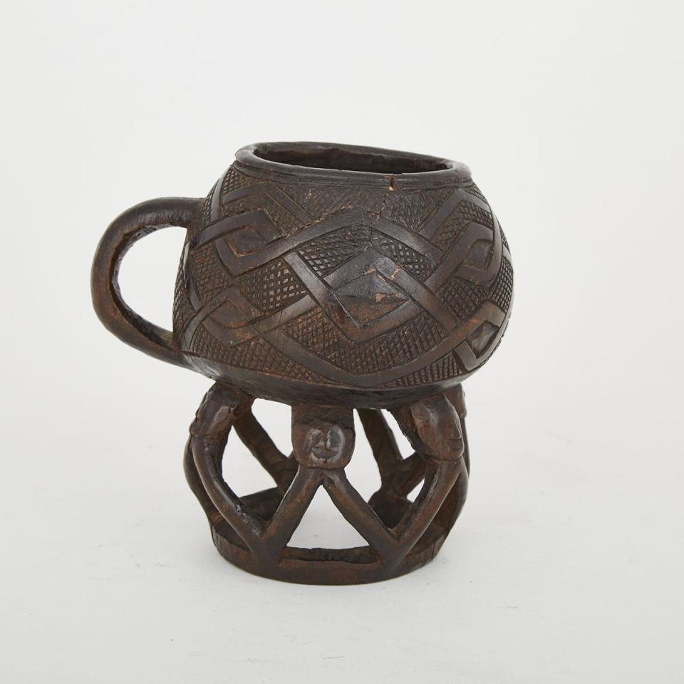 Unidentified Cup, possibly Luba, Central Africa