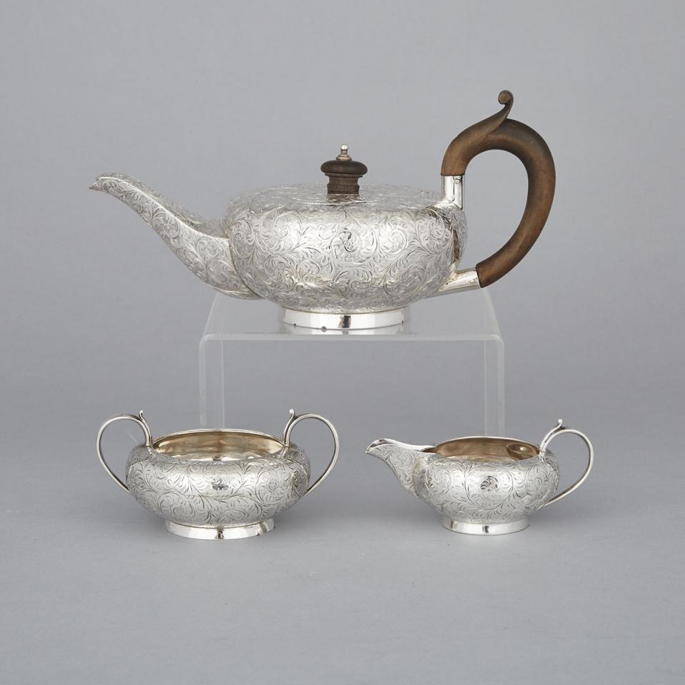 Canadian Silver Bachelor’s Tea Service, Ryrie Bros., Toronto, Ont., early 20th century