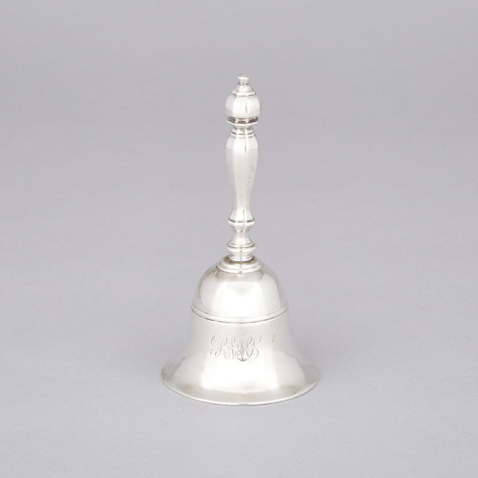 Victorian Silver Table Bell, Edward, John & William Barnard, London, 1849