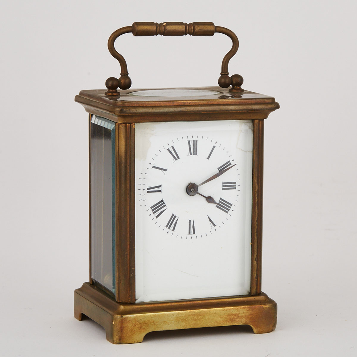 French Carriage Clock, late 19th century