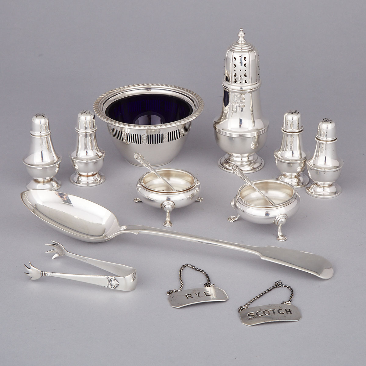 Group of Victorian, Later English and North American Silver, late 19th/20th century