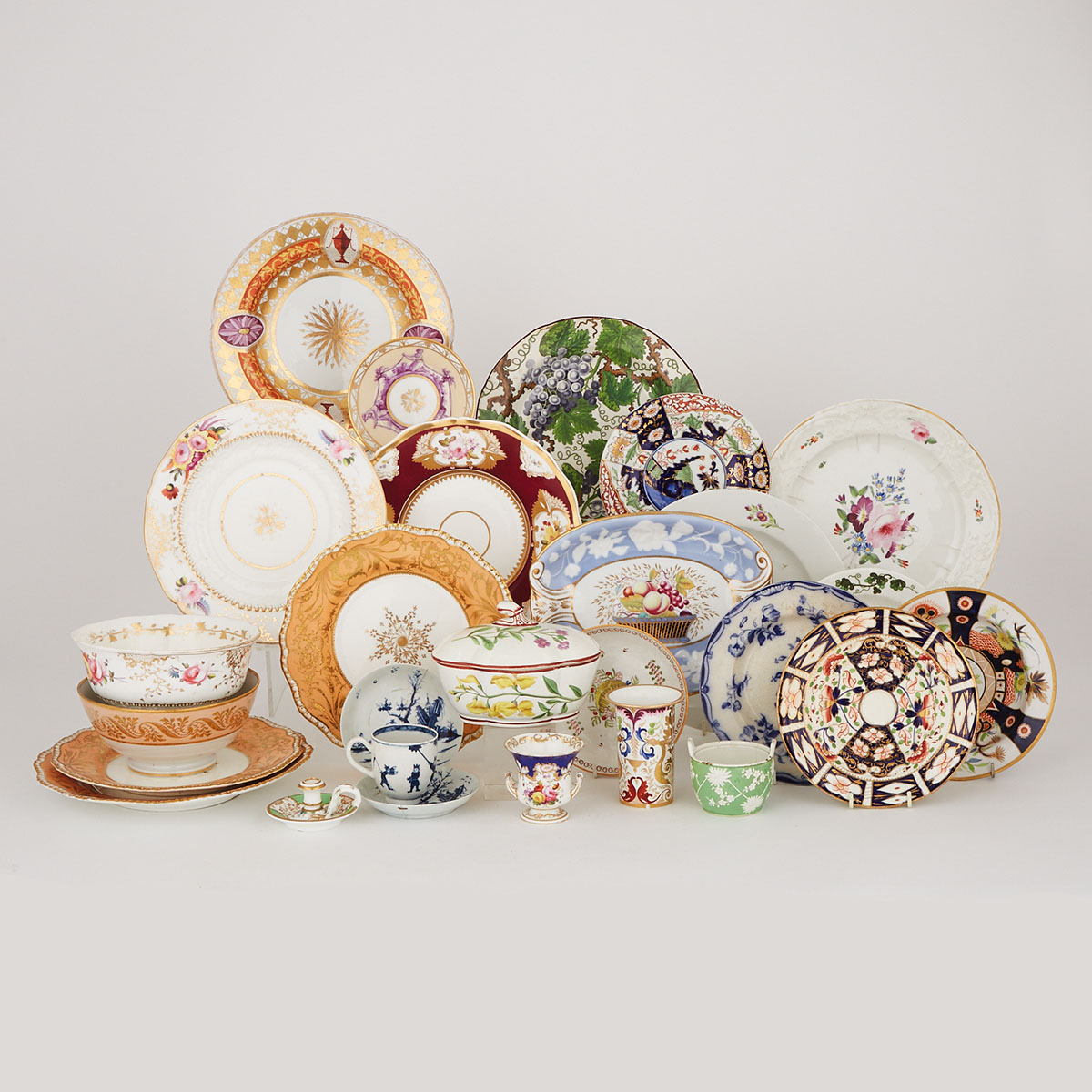 Group of English Ceramics, 18th/19th century