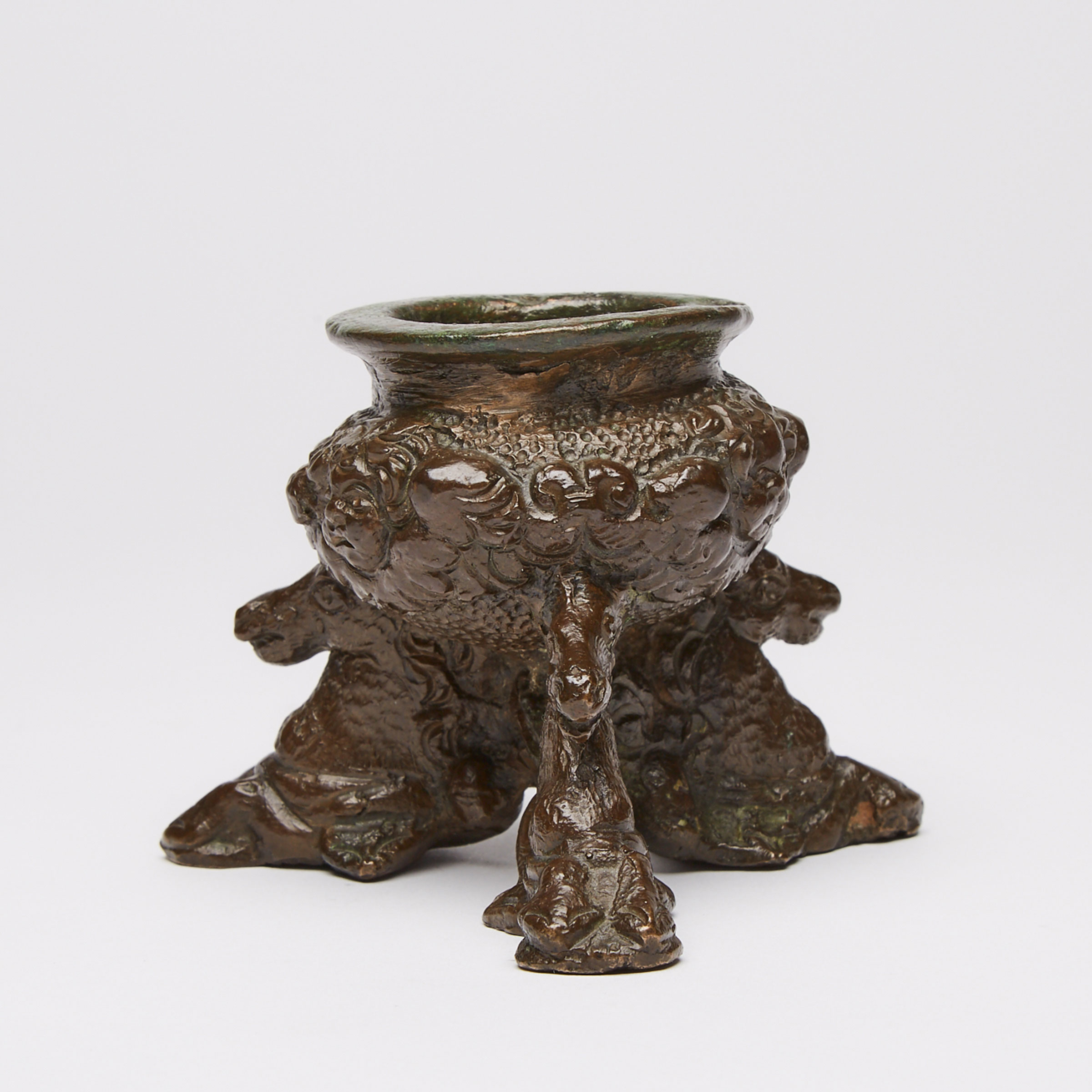 North Italian Bronze Incense Burner, Attributed to the Workshop of Giuseppe de Levis, late 16th century