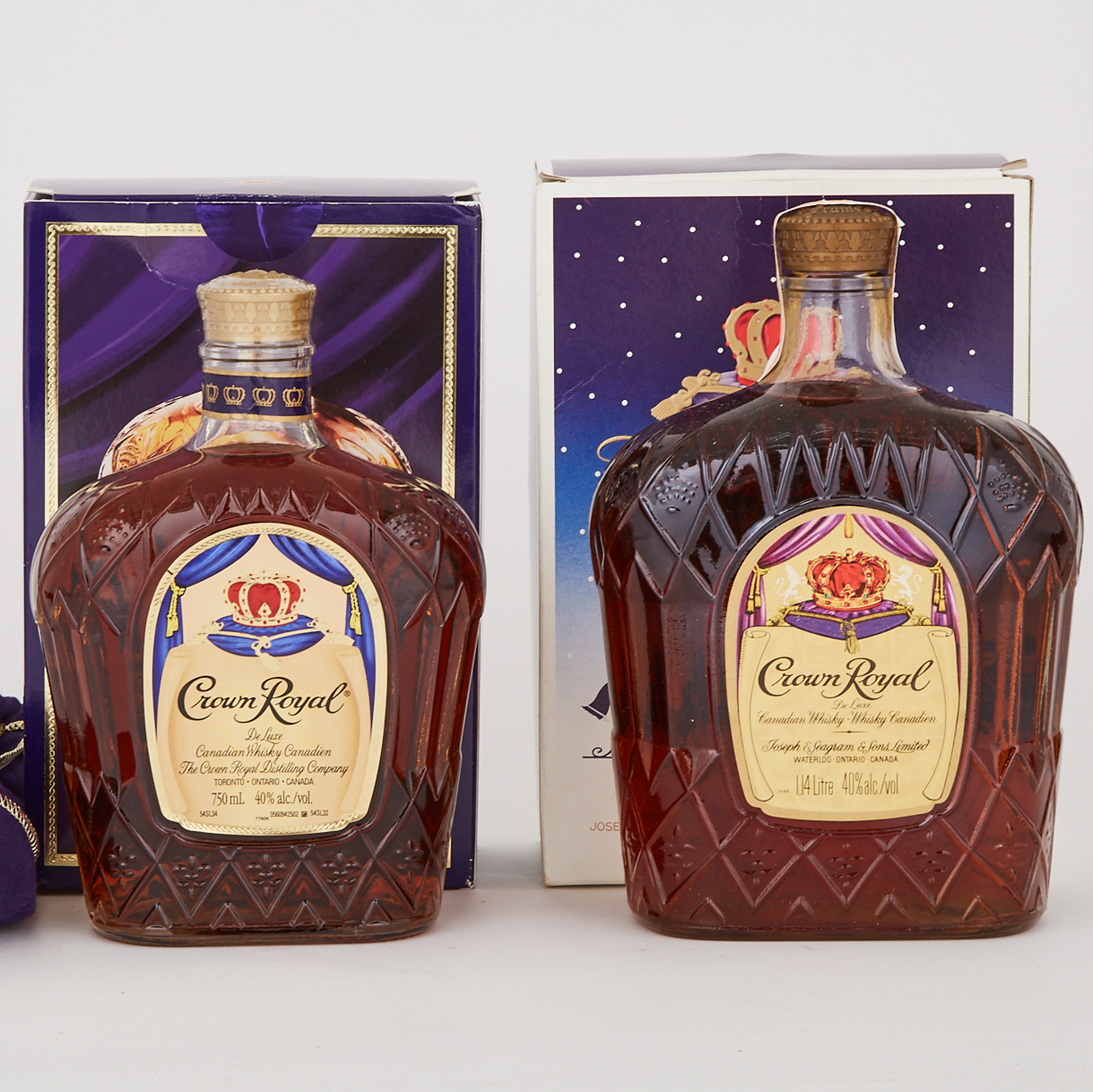 CROWN ROYAL DELUXE CANADIAN WHISKEY (ONE 1140 ML)
CROWN ROYAL DELUXE CANADIAN WHISKEY (ONE 1140 ML)