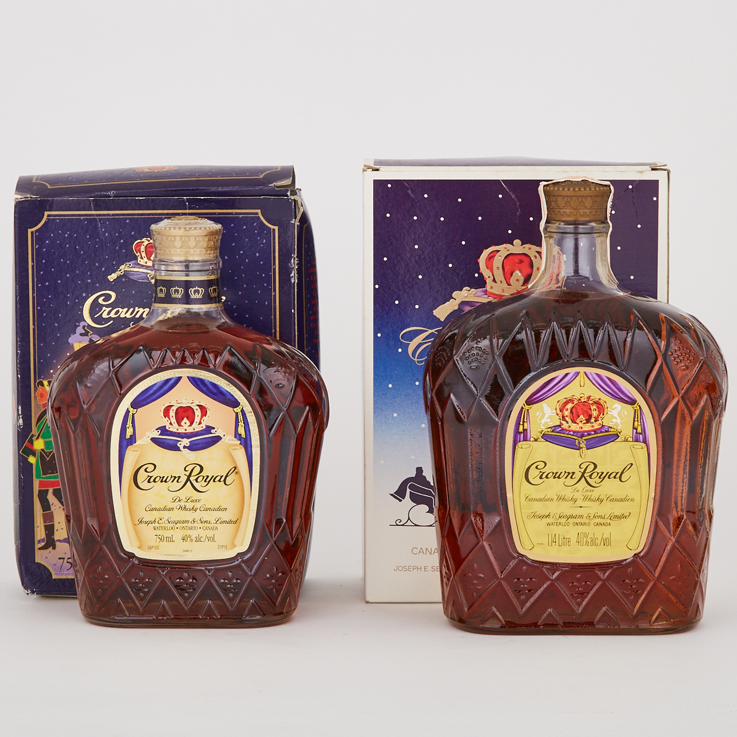 CROWN ROYAL DELUXE CANADIAN WHISKEY (ONE 1140 ML)
CROWN ROYAL DELUXE CANADIAN WHISKEY (ONE 750 ML)