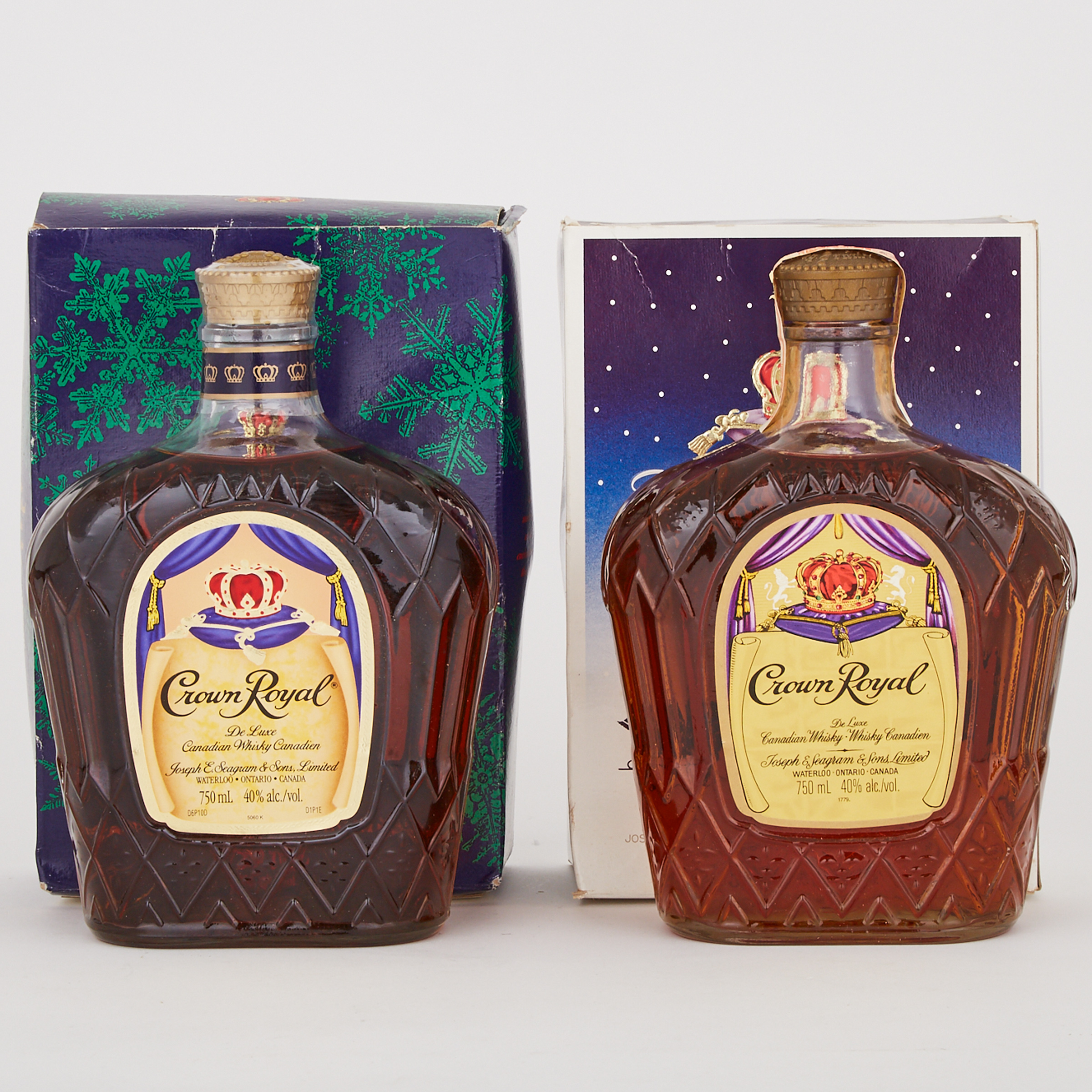 CROWN ROYAL DELUXE CANADIAN WHISKEY (ONE 750 ML)
CROWN ROYAL DELUXE CANADIAN WHISKEY (ONE 750 ML)