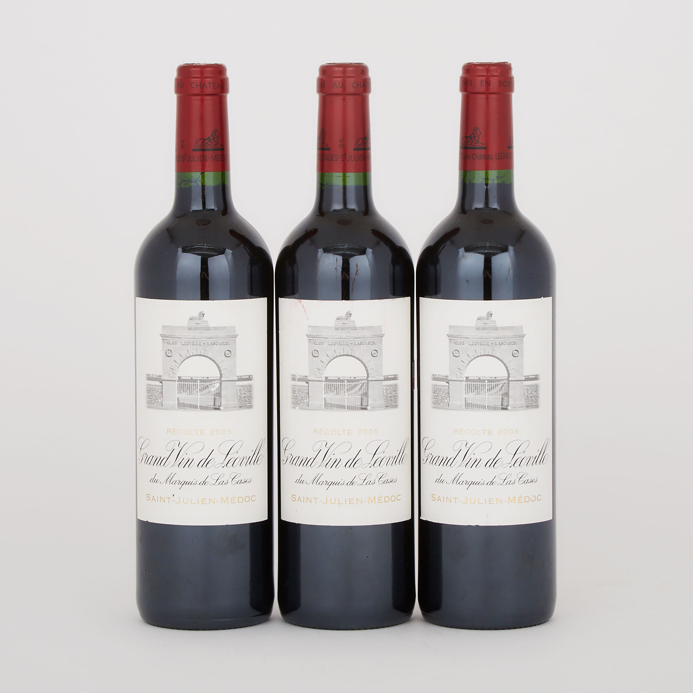 CHÂTEAU LÉOVILLE LAS CASES 2005 (3) WS 98 WA 97+ JS 99