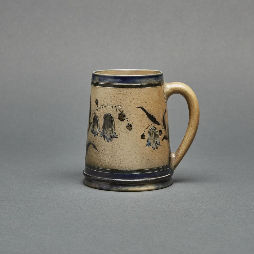 Martin Brothers Stoneware Mug, 1882