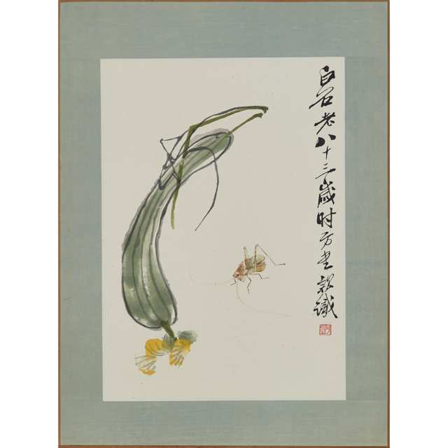After Qi Baishi 齊白石 (1864-1957), A Set of Ten Woodblock Prints