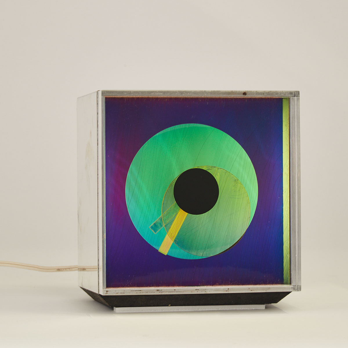 Kirsch/Hamilton ‘Prisma’ Illuminated Clock, c.1976
