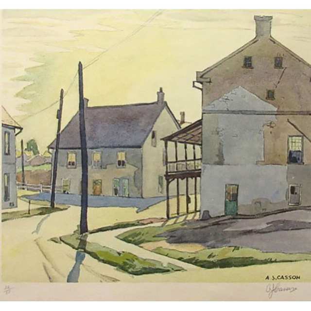 ALFRED JOSEPH CASSON (CANADIAN, 1898-1992)  