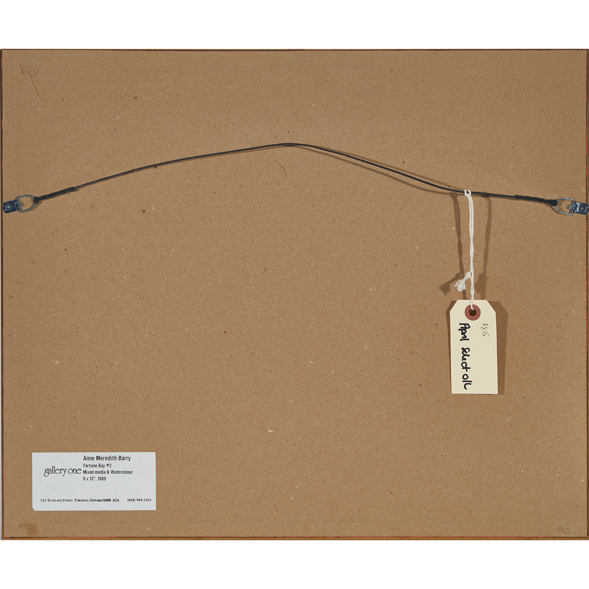 ANNE MEREDITH BARRY, O.S.A., R.C.A.