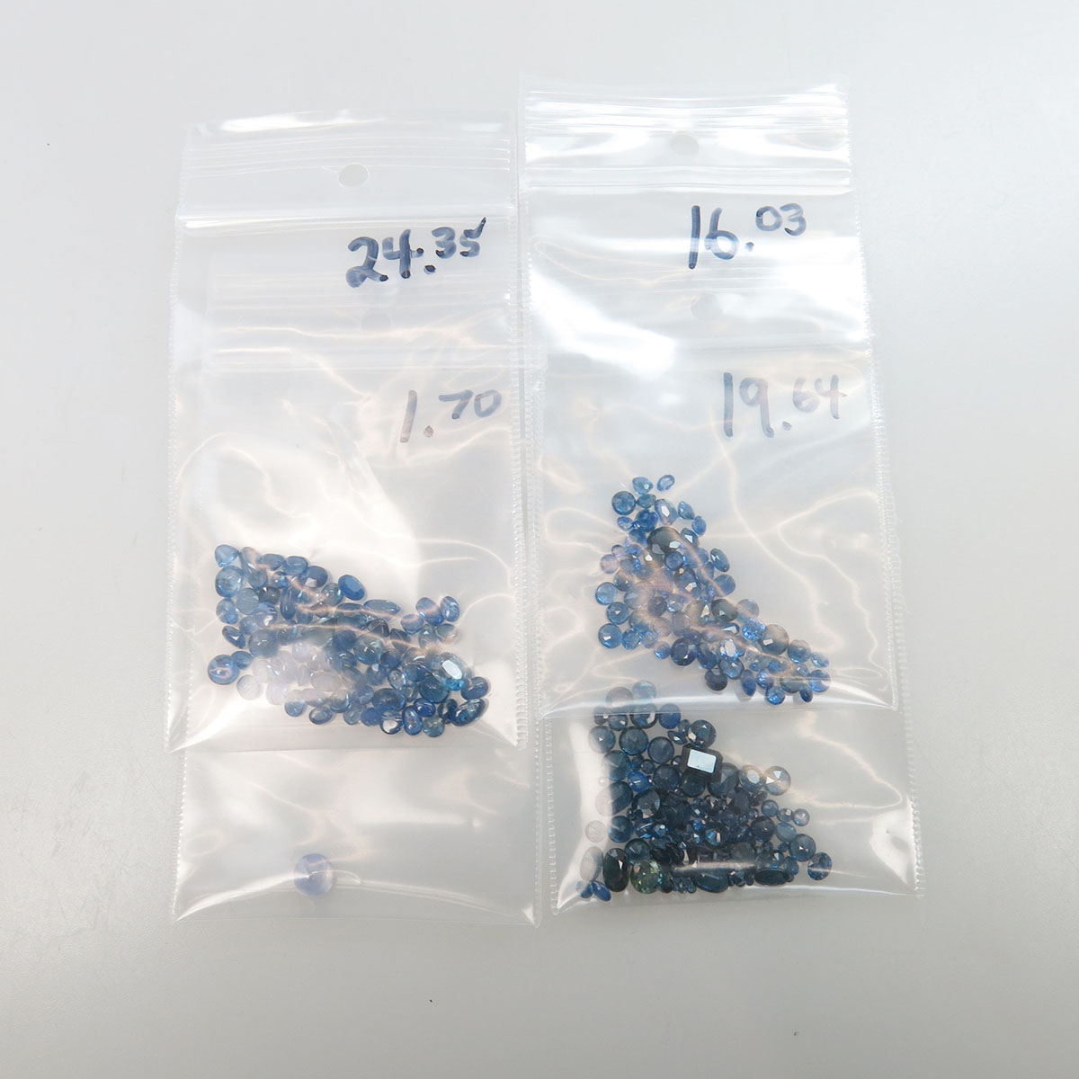 Quantity Of Unmounted Various Cut Sapphires