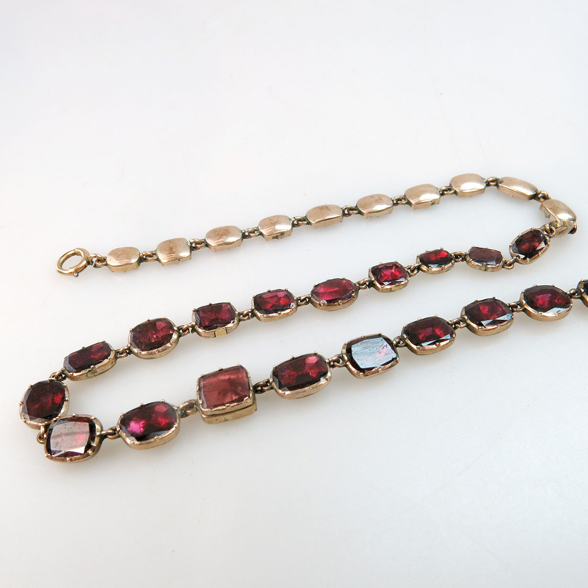9k Rose Gold And Gold-Filled Necklace