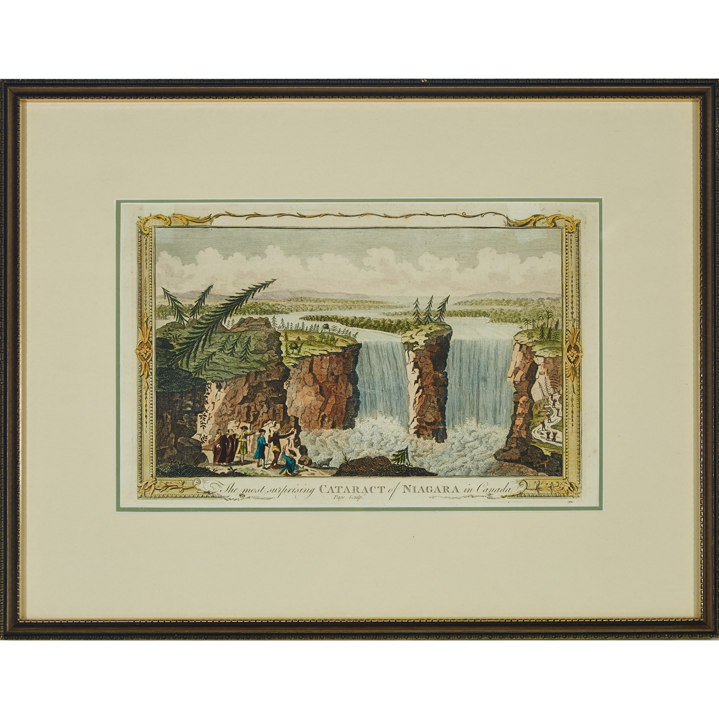 ‘The Most Surprising Cataract of Niagara Canada’, after Father Hennepin and Peter Kalm, early 19th century