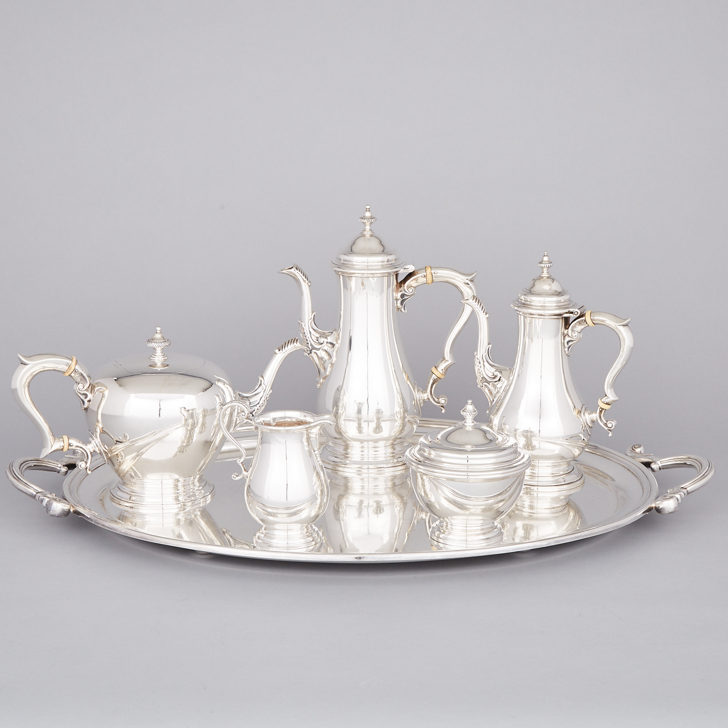 Canadian Silver Tea and Coffee Service, Henry Birks & Sons, Montreal, Que., 1958/59