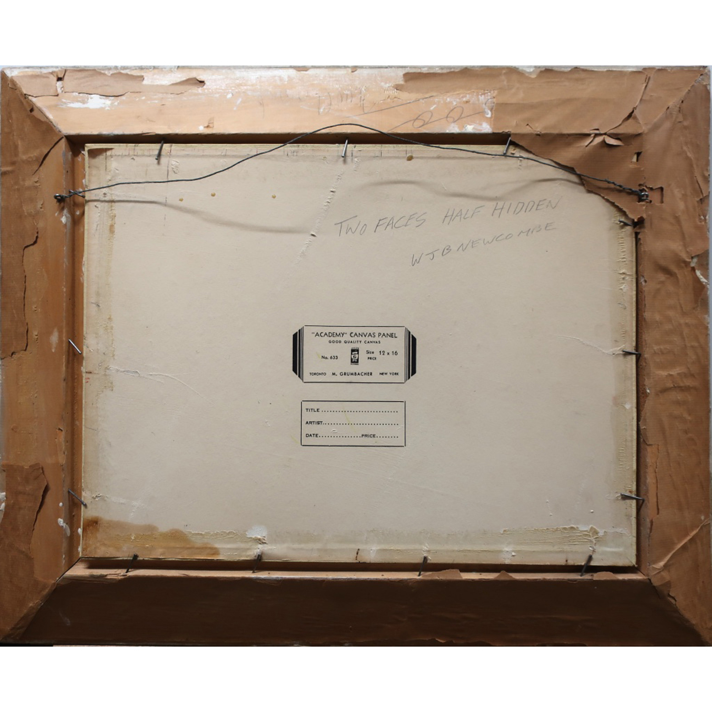 WILLIAM JOHN BERTRAM NEWCOMBE (CANADIAN, 1907-1969)   