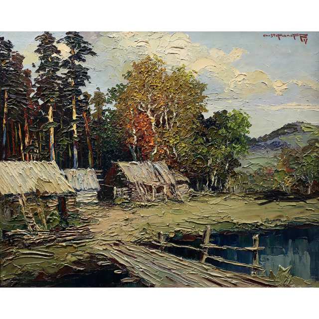 CHRISTO STEFANOFF (BULGARIAN-CANADIAN, 1898-1966) 