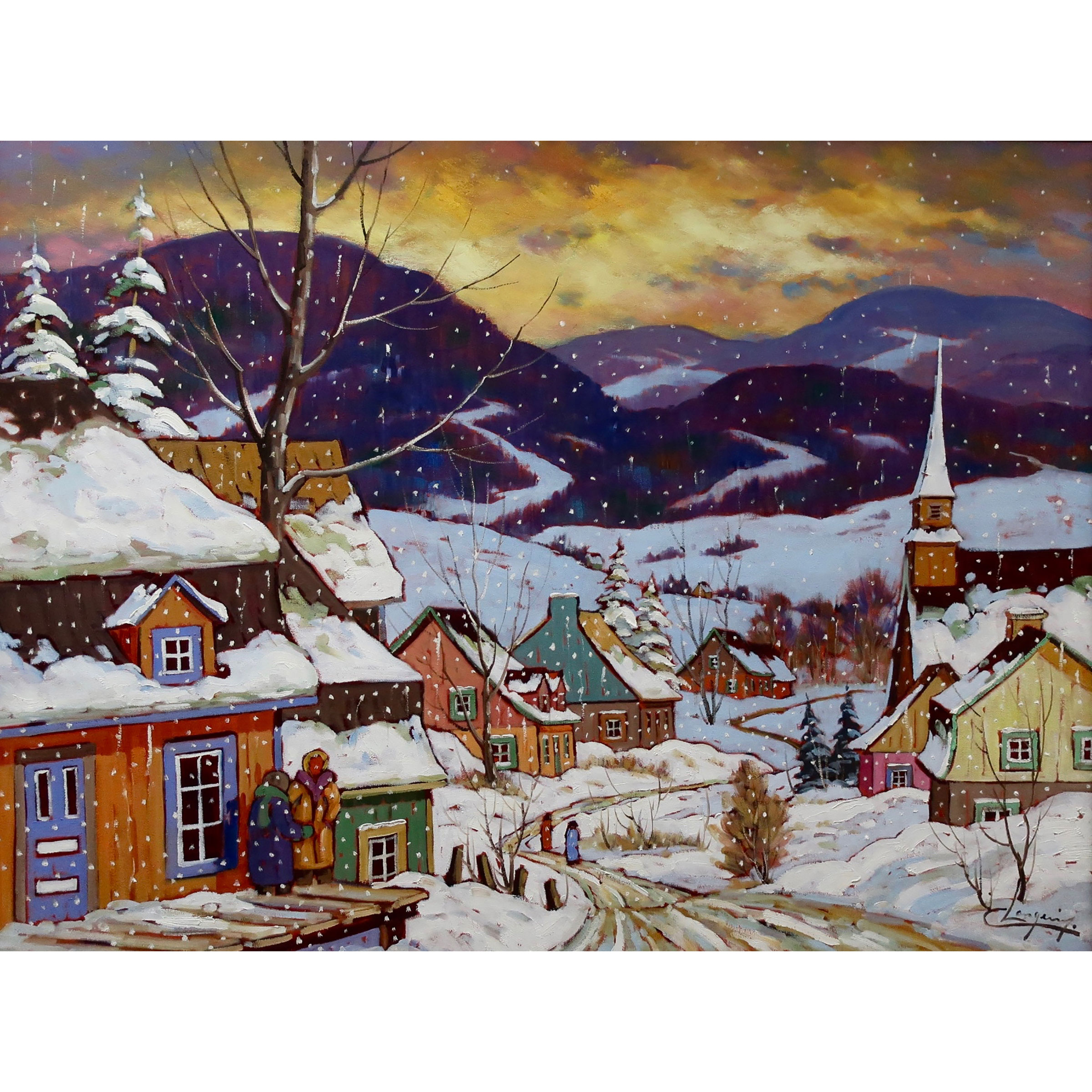 CLAUDE LANGEVIN (CANADIAN, 1942-)    