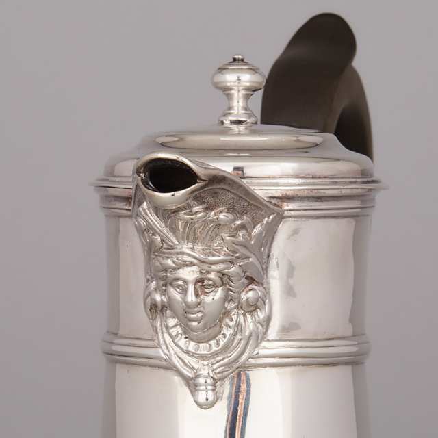 Canadian Silver Coffee Pot, George Savage & Son, Montreal, Que., c.1829-43