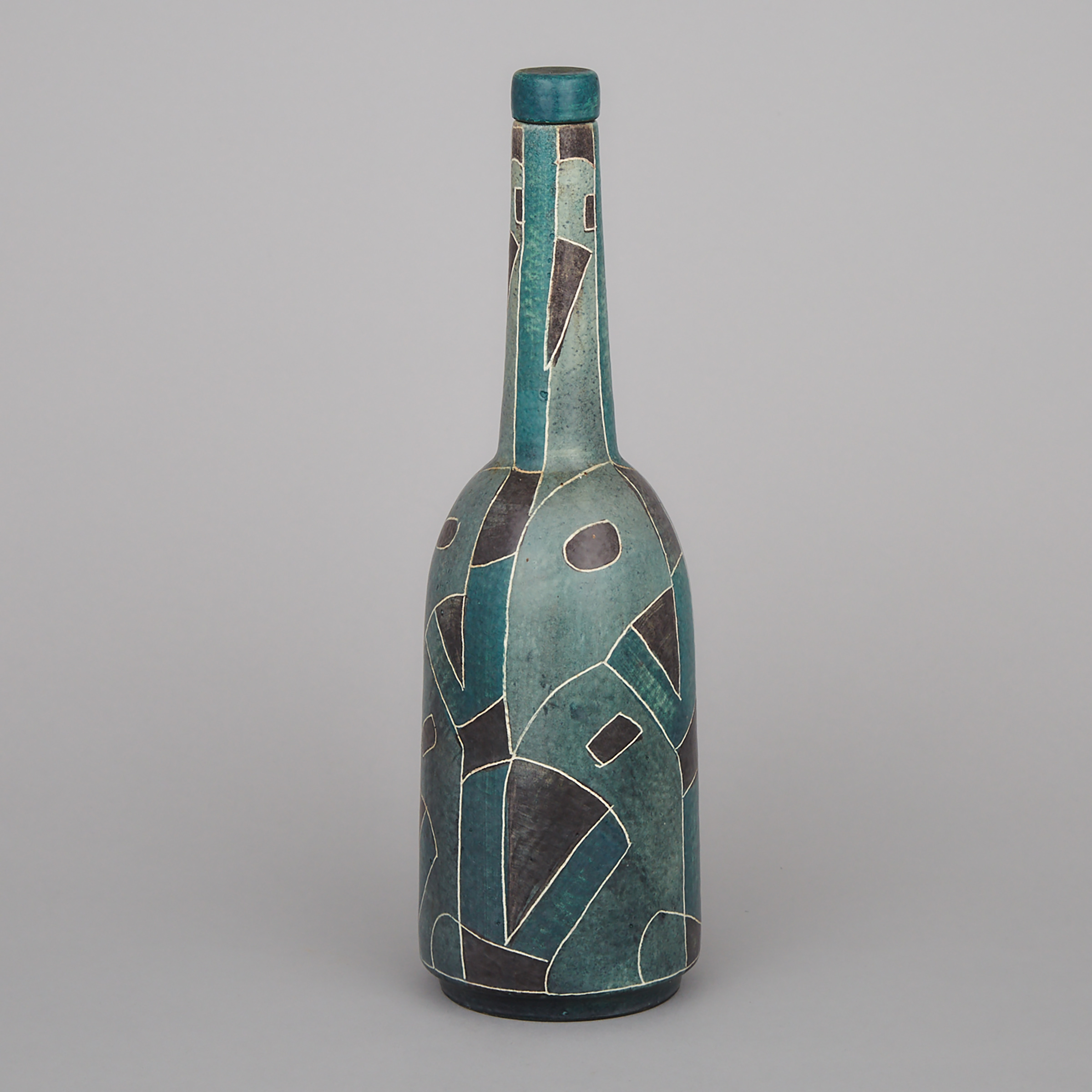 Brooklin Pottery Bottle, Theo and Susan Harlander, 1960s