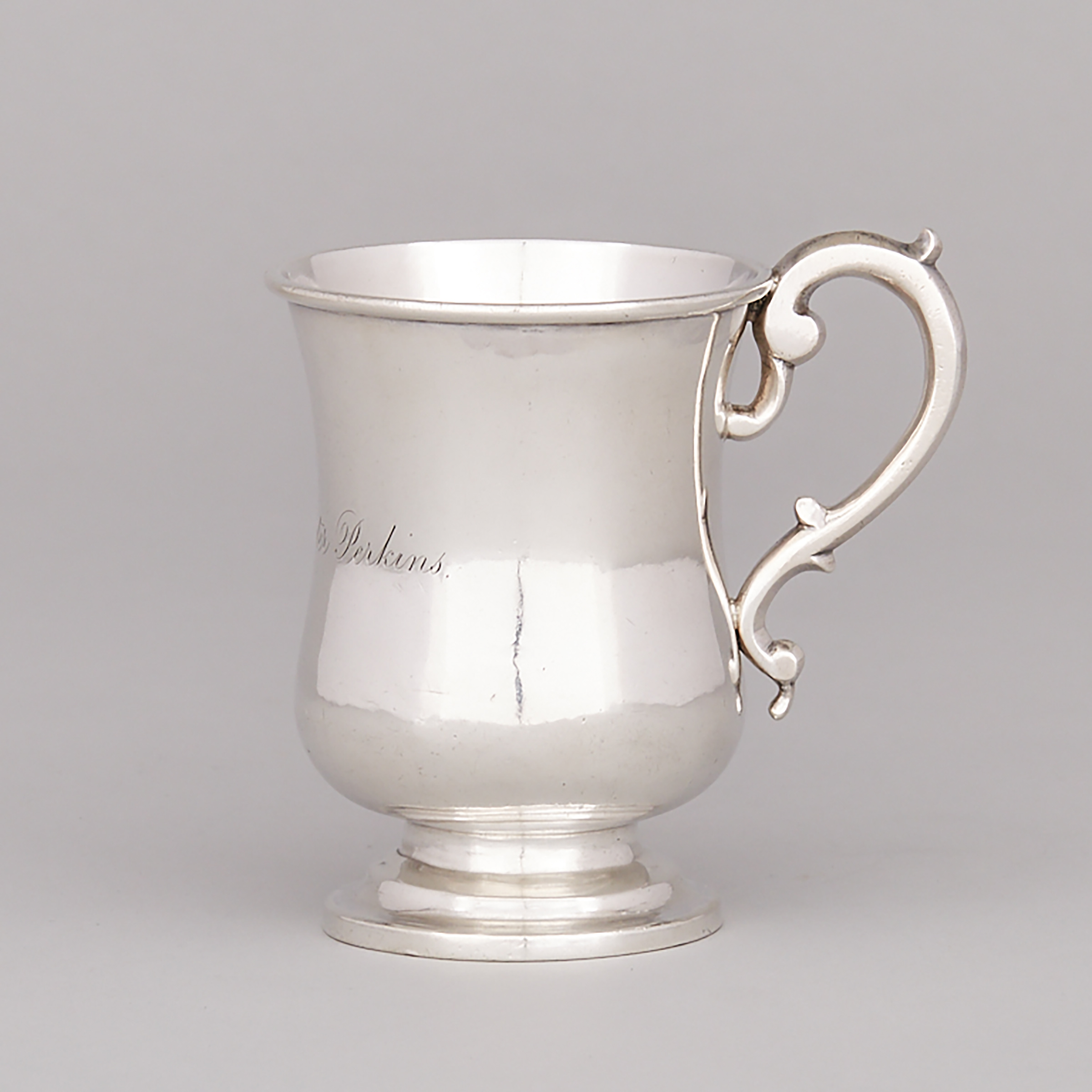 Canadian Silver Small Mug, George Savage & Son, Montreal, Que., 1829-43