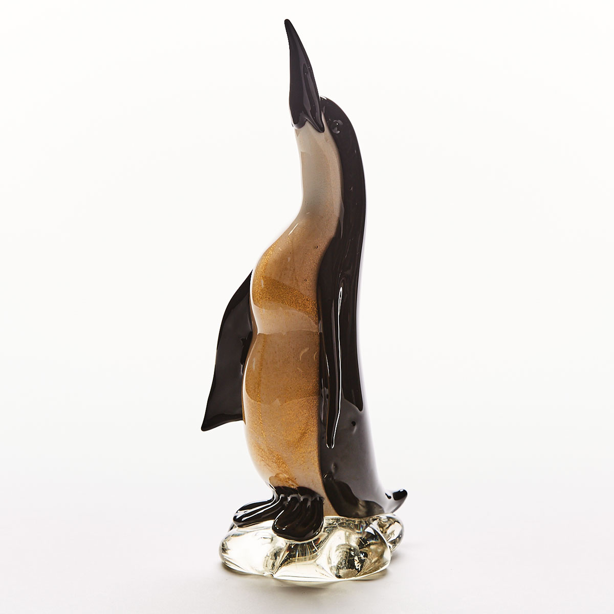 Murano Glass Penguin, probably Alfredo Barbini, mid-20th century